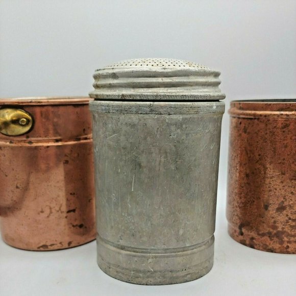 Vintage European Mid Century Copper Flip Expresso Coffee Maker Pot - Picture 5 of 8